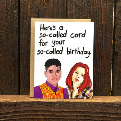 So-Called Birthday Card
