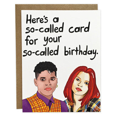 So-Called Birthday Card