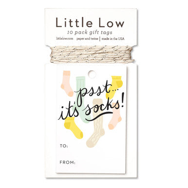 It's Socks Gift Tags