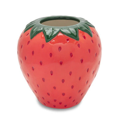 Strawberry Field Ceramic Vase