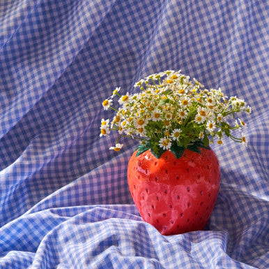 Strawberry Field Ceramic Vase