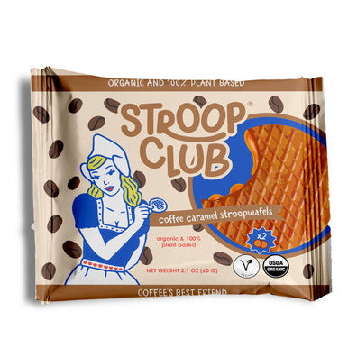 Vegan Coffee Caramel Stroopwafel
