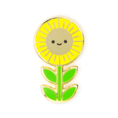 Sunflower Enamel Pin