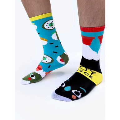 Sushi + Soy Sauce Socks