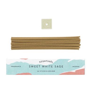 Sweet White Sage SCENTSUAL Incense