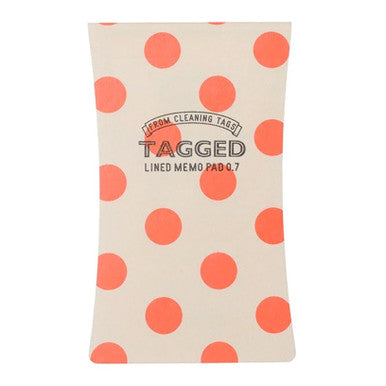 Tagged Life Gear Lined Memo Pad, Dotted