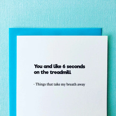 Things That Take My Breath Away Card