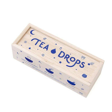 Empty Wooden Tea Drops Box
