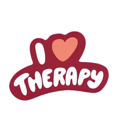 I Heart Therapy Sticker