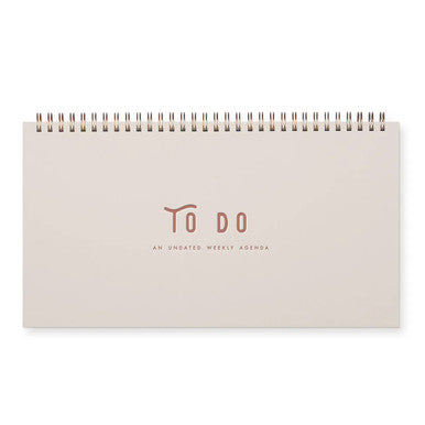 To Do Desk Planner, Morning Fog