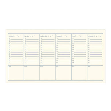 To Do Desk Planner, Morning Fog