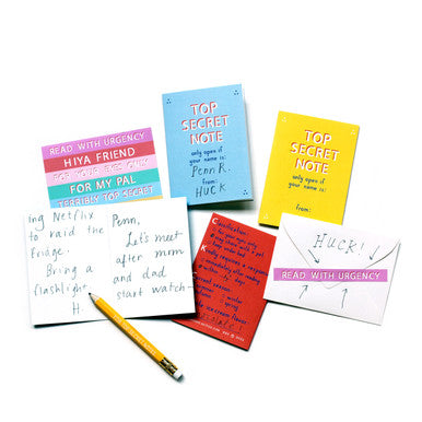 Top Secret Notes Set