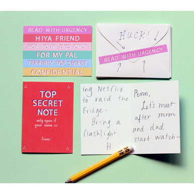 Top Secret Notes Set