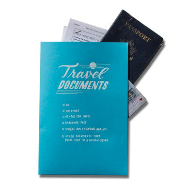 Travel Documents Mini Folder