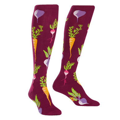 Turnip the Beet! Knee High Socks