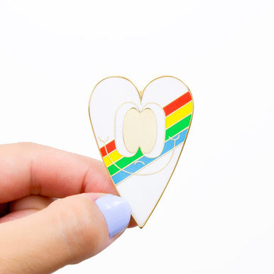 XL Heart Enamel Pin