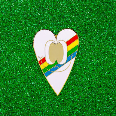 XL Heart Enamel Pin
