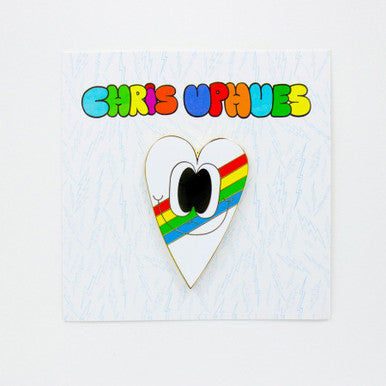 XL Heart Enamel Pin