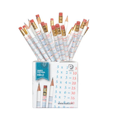 Multiplication Table Pencils