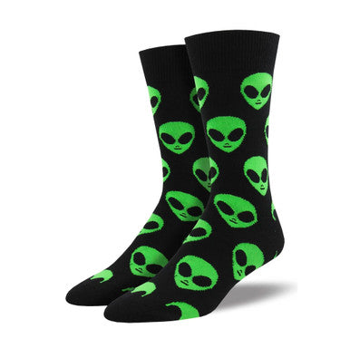 We Come in Peace Men's Socks