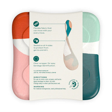 Bravery Badges, Assorted Block Geo