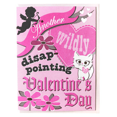 Wildly Disappointing Valentine’s Day Card